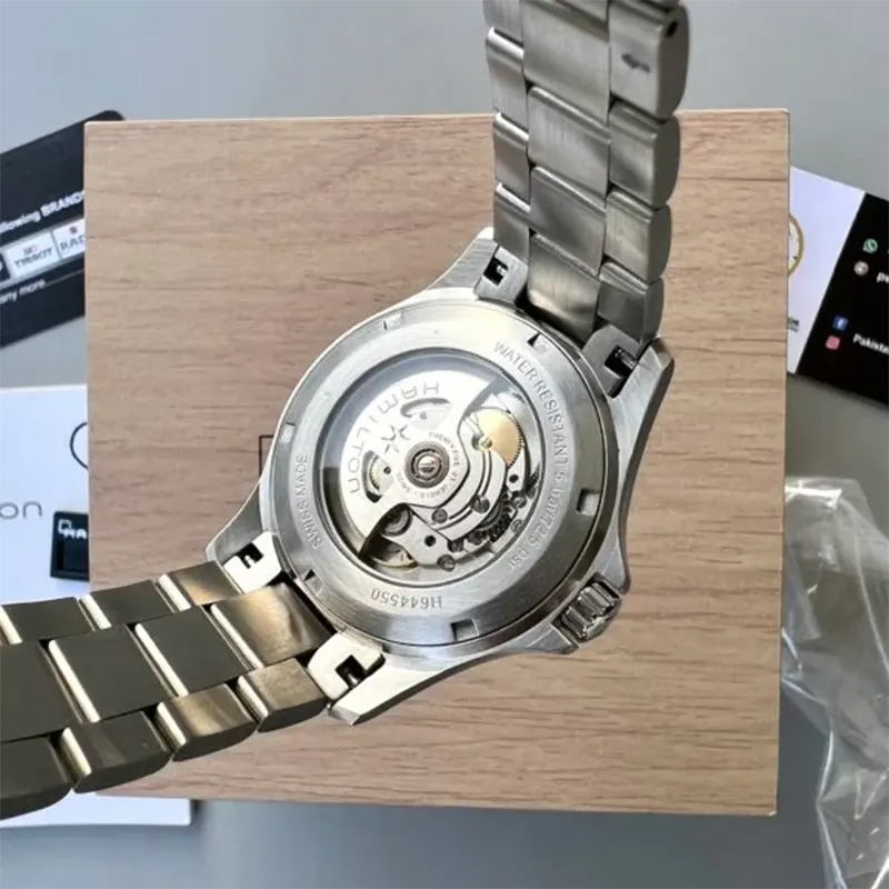 Hamilton Khaki Field King Automatic Black Dial Men's Watch- H64455133